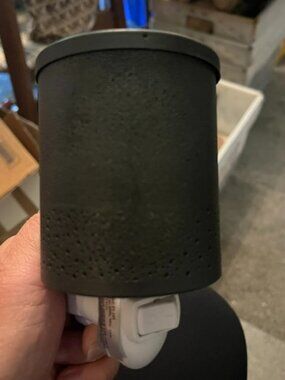 New Brown Metal Plug-in Electric Wax or Oil Burner